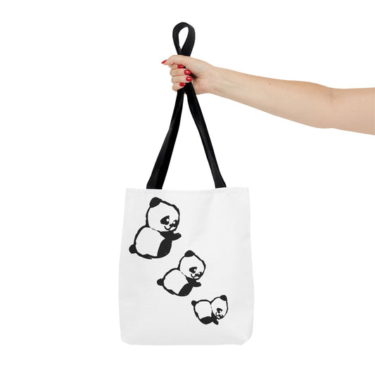 Cute Panda Family Tote Bag - Stylish & Eco-Friendly Bag for Casual Outings